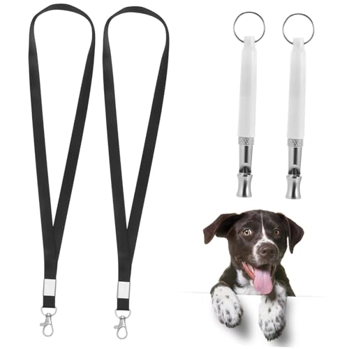 IMIKEYA 2Stücke Hundepfeife mit Tragband Effektives Training für Welpen und Geräuschloser Schallschutz für Gehorsamkeitsübungen Weiß IMIKEYA 2Stücke Hundepfeife mit Tragband Effektives Training für Welpen und Geräuschloser Schallschutz für Gehorsamkeitsübungen Weiß von IMIKEYA