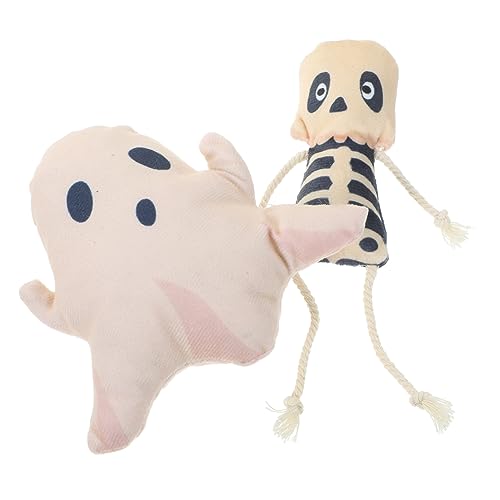 IMIKEYA 2Stücke Interaktive Katzenspielzeuge Aus Halloween Kätzchen Mit Katzenminze Und Schädel Design Und Langlebig Zur Reduzierung Von Langeweile von IMIKEYA