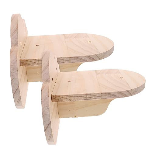 IMIKEYA 2Stücke Katzenwandregale aus Teiliges Kletterset für Katzen Wandmontierte Katzenmöbel zur Aktivität und Ihrer Innenräume IMIKEYA 2Stücke Katzenwandregale aus Teiliges Kletterset für Katzen Wandmontierte Katzenmöbel zur Aktivität und Ihrer Innenräume von IMIKEYA