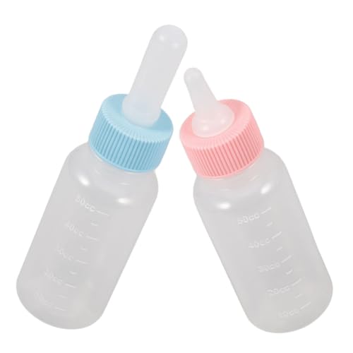 IMIKEYA 2Stücke Milchflaschen für Welpen und Kätzchen Futterflasche für Kleine Ergonomisches Fütterungsset für Lämmer Kälber und Kleintiere IMIKEYA 2Stücke Milchflaschen für Welpen und Kätzchen Futterflasche für Kleine Ergonomisches Fütterungsset für Lämmer Kälber und Kleintiere von IMIKEYA