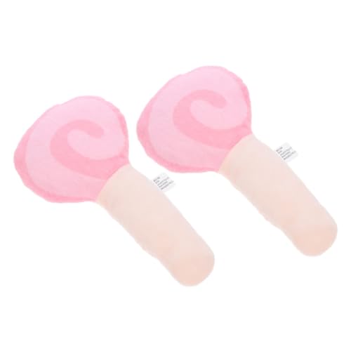 IMIKEYA 2Stücke Plüsch Lollipop Form Kauspielzeug Für Kleine Interaktives Quietschspielzeug Für Training Und Unterhaltung Farbgebung IMIKEYA 2Stücke Plüsch Lollipop Form Kauspielzeug Für Kleine Interaktives Quietschspielzeug Für Training Und Unterhaltung Farbgebung von IMIKEYA