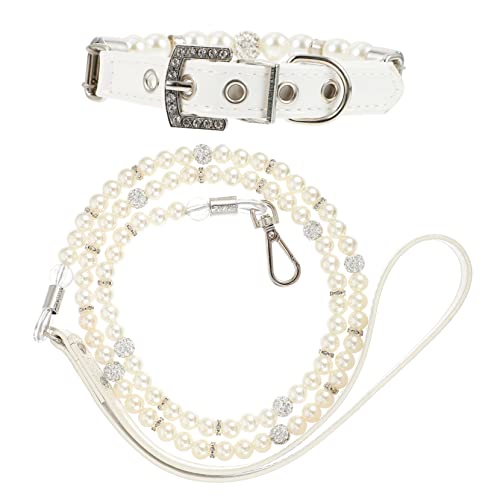 IMIKEYA 2Stücke Teiliges Set Haustier Hundekragen und Leine Einstellbar Langlebig Design für Kleine bis Große Haustierausstattung IMIKEYA 2Stücke Teiliges Set Haustier Hundekragen und Leine Einstellbar Langlebig Design für Kleine bis Große Haustierausstattung von IMIKEYA
