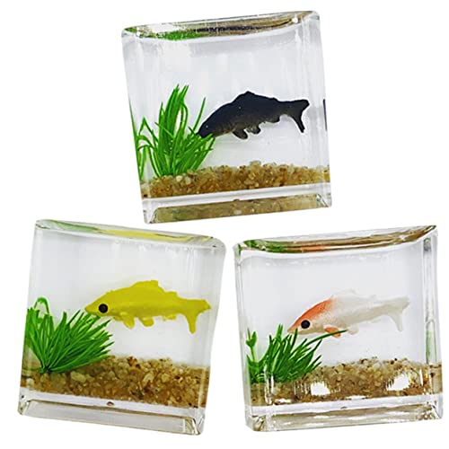 IMIKEYA 3stücke Glas Miniatur Fisch Tanks Dekoration Mini Haus Dekore Bastelarbeiten Aquarium Spielzeug Accessoires Tisch Mittelstücke IMIKEYA 3stücke Glas Miniatur Fisch Tanks Dekoration Mini Haus Dekore Bastelarbeiten Aquarium Spielzeug Accessoires Tisch Mittelstücke von IMIKEYA