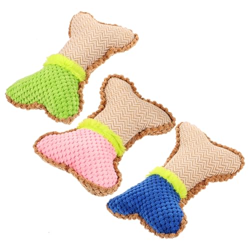 IMIKEYA 3Stücke Teiliges Plüsch Kauspielzeug Für Quietscher Und Trainingsspielzeug Für Kleine Und Mittelgroße Haustiere IMIKEYA 3Stücke Teiliges Plüsch Kauspielzeug Für Quietscher Und Trainingsspielzeug Für Kleine Und Mittelgroße Haustiere von IMIKEYA