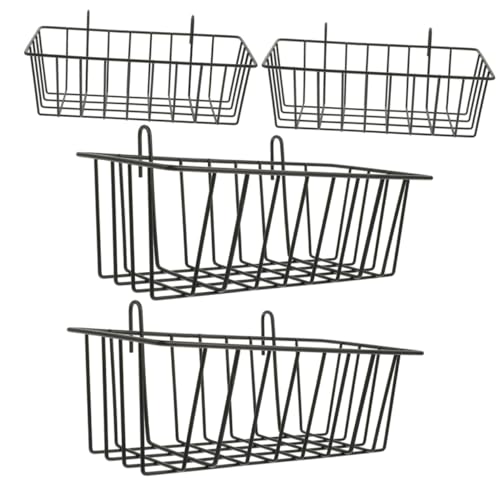 IMIKEYA 4Stücke Heuraufe Teiliges Metall Heufutterstation Für Kleintiere Und Sicher Für Käfige Für Meerschweinchen Hamster Und Chinchillas von IMIKEYA