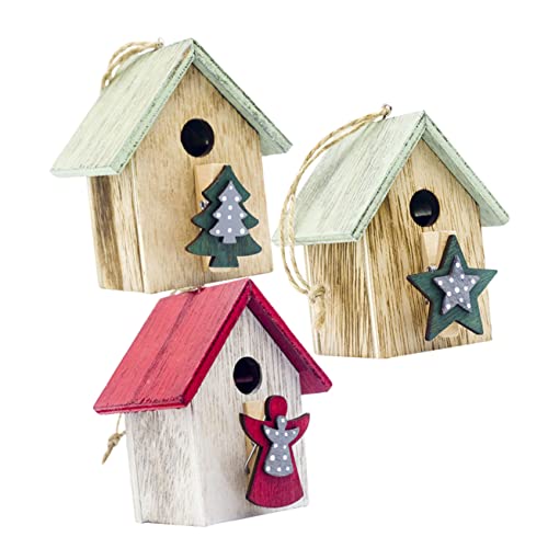IMIKEYA 5 Sätze Vogelhäuschenanhänger In Hüttenform Zum Bemalen Für Weihnachtshausschmuck Rustikaler Weihnachtsschmuck Weihnachtsdeko Zum Aufhängen Weihnachtsmittelstücke 3 Stück * 5 IMIKEYA 5 Sätze Vogelhäuschenanhänger In Hüttenform Zum Bemalen Für Weihnachtshausschmuck Rustikaler Weihnachtsschmuck Weihnachtsdeko Zum Aufhängen Weihnachtsmittelstücke 3 Stück * 5 von IMIKEYA