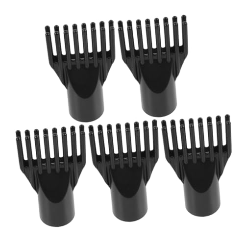 IMIKEYA 5 Stück Wassergebläse Für Haustiere Austausch Der Kunststoff-trocknerdüse Haartrockner Diffusor Haartrocknerdüse Aus Nylon Föhndüse Aus Kunststoff Salontrocknerdüse Black Abs von IMIKEYA