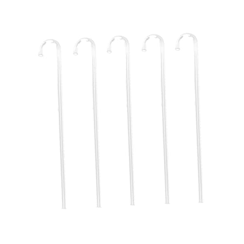 IMIKEYA 5Stück Aquarium Wasserpumpe Acryl Siphon Schlauch für Fischtank zum Wasserwechsel und Kiesreinigen mit Wasserflussregler für Aquarien und Teiche IMIKEYA 5Stück Aquarium Wasserpumpe Acryl Siphon Schlauch für Fischtank zum Wasserwechsel und Kiesreinigen mit Wasserflussregler für Aquarien und Teiche von IMIKEYA