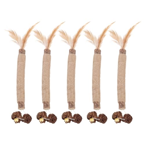 IMIKEYA 5Stücke Katzen Molar Sticks Kätzchen Kau Und Bissfestes Katzenspielzeug Für Gesunde Zähne Und Interaktive Spiele Kauspielzeug Für Katzen Und Kätzchen IMIKEYA 5Stücke Katzen Molar Sticks Kätzchen Kau Und Bissfestes Katzenspielzeug Für Gesunde Zähne Und Interaktive Spiele Kauspielzeug Für Katzen Und Kätzchen von IMIKEYA