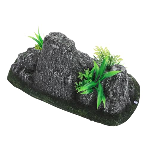 IMIKEYA Aquarium Bergfelsen Dekoration Harz Steinornament Mikrolandschaftsdekoration Aquarium Versteck Felsenhöhle Für Aquarienlandschaftsgestaltung IMIKEYA Aquarium Bergfelsen Dekoration Harz Steinornament Mikrolandschaftsdekoration Aquarium Versteck Felsenhöhle Für Aquarienlandschaftsgestaltung von IMIKEYA