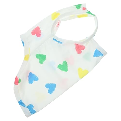 IMIKEYA Atmungsaktive Hundeweste Für Welpen Entzückende Hundekleidung Mit Floralem Stickmuster Bequeme Haustierbekleidung von IMIKEYA