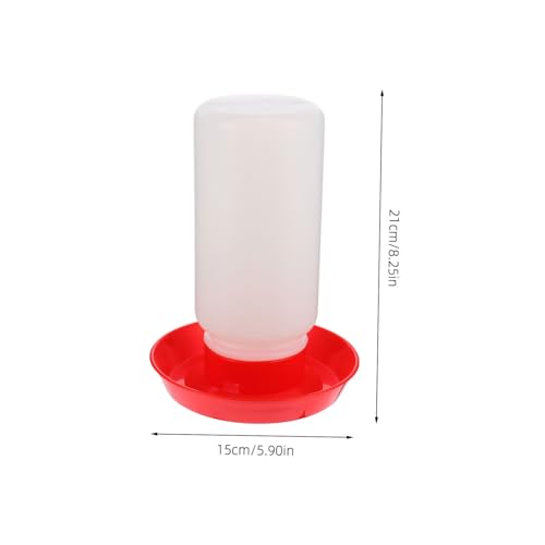 IMIKEYA Automatischer Geflügel Wasserspender Für Tauben Und Hühner Robuster Trinkbehälter Mit Breitem Für Einfache Handhabung Für Freilandhaltung Und Tierpflege IMIKEYA Automatischer Geflügel Wasserspender Für Tauben Und Hühner Robuster Trinkbehälter Mit Breitem Für Einfache Handhabung Für Freilandhaltung Und Tierpflege von IMIKEYA