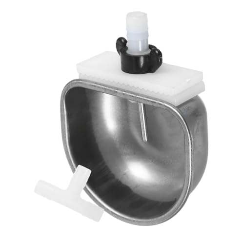 IMIKEYA Automatischer Trinkwasserautomat Für Kaninchen Wasserspender Für Kleintiere Automatischer Käfig Wasserbecher Wasserspender Für Kaninchen Aus Metall Futterspender Für Kaninchen von IMIKEYA