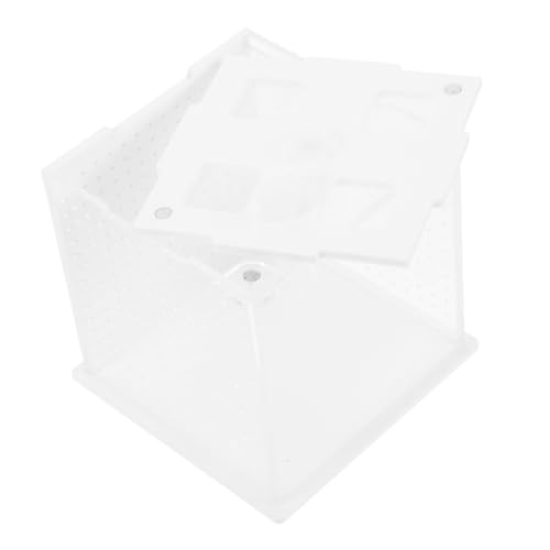IMIKEYA Box Futterbox Terrarium Springspinnen Starter Kit Reptiliengehege Springspinnen Zubehör Spinnenkäfig Springspinnengehege Zubehör Acryl Transparent von IMIKEYA