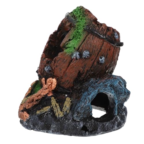 IMIKEYA Dekorative Harz Fischtank Dekoration Für Aquarien Langlebig Und Naturgetreu Für Fische Und Garnelenverstecke IMIKEYA Dekorative Harz Fischtank Dekoration Für Aquarien Langlebig Und Naturgetreu Für Fische Und Garnelenverstecke von IMIKEYA