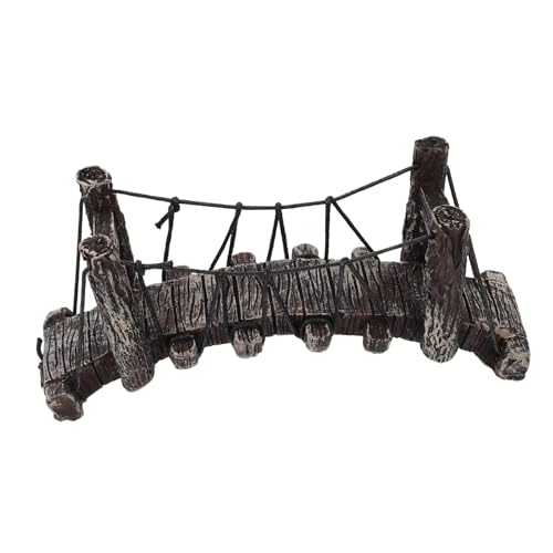 IMIKEYA Dekorative Harzbrücke für Aquarien Antikes Wasserornament für Süßwasser Langlebige Haustierbox Dekoration zu Reinigen und Verleiht Aquarium IMIKEYA Dekorative Harzbrücke für Aquarien Antikes Wasserornament für Süßwasser Langlebige Haustierbox Dekoration zu Reinigen und Verleiht Aquarium von IMIKEYA