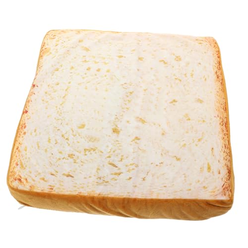 IMIKEYA Dekoratives Brot Kissen für Katzen Lustiges Kissen Schlafmatte für Katzen und Kätzchen Waschbares und Leichtes Katzenbett Cartoon Toast Design für Zuhause und Unterwegs IMIKEYA Dekoratives Brot Kissen für Katzen Lustiges Kissen Schlafmatte für Katzen und Kätzchen Waschbares und Leichtes Katzenbett Cartoon Toast Design für Zuhause und Unterwegs von IMIKEYA