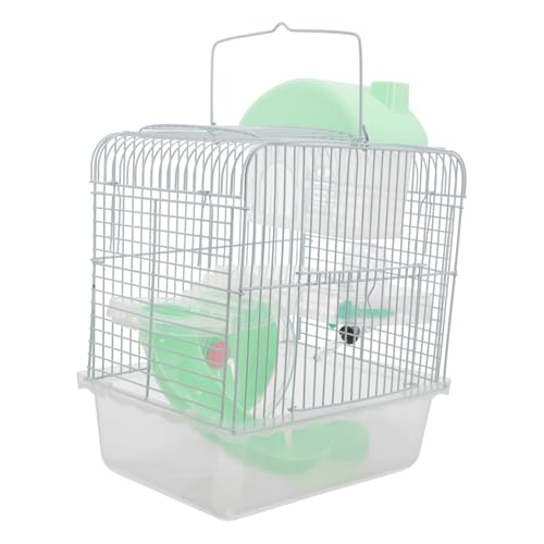 IMIKEYA Doppelschichtiger Hamsterkäfig Großer Rattenkäfig für Zwerghamster Abnehmbares Zubehör Transparentes Design Perfekter und Schlafplatz für Kleine Haustiere IMIKEYA Doppelschichtiger Hamsterkäfig Großer Rattenkäfig für Zwerghamster Abnehmbares Zubehör Transparentes Design Perfekter und Schlafplatz für Kleine Haustiere von IMIKEYA