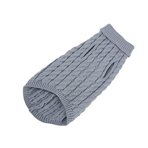 IMIKEYA Dünner Pullover Für Kleine Modisches Haustierkostüm Aus Strick Graue XL Für Partys Und Besondere Anlässe Bequemes Haustierzubehör Für Welpen IMIKEYA Dünner Pullover Für Kleine Modisches Haustierkostüm Aus Strick Graue XL Für Partys Und Besondere Anlässe Bequemes Haustierzubehör Für Welpen von IMIKEYA