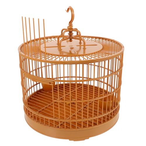 IMIKEYA Hängender Runder Vogelkäfig für Papageien Tragbarer Hängekäfig für Outdoor Aktivitäten und Reisen Vielseitig Einsetzbar für Kleine IMIKEYA Hängender Runder Vogelkäfig für Papageien Tragbarer Hängekäfig für Outdoor Aktivitäten und Reisen Vielseitig Einsetzbar für Kleine von IMIKEYA