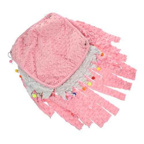 IMIKEYA Hamster Hängematte Für Kleintiere Kuschelhöhle Für Meerschweinchen Und Hamster Als Haustierversteck Und Käfigzubehör Quadratische Form Seiten Komfortabel von IMIKEYA