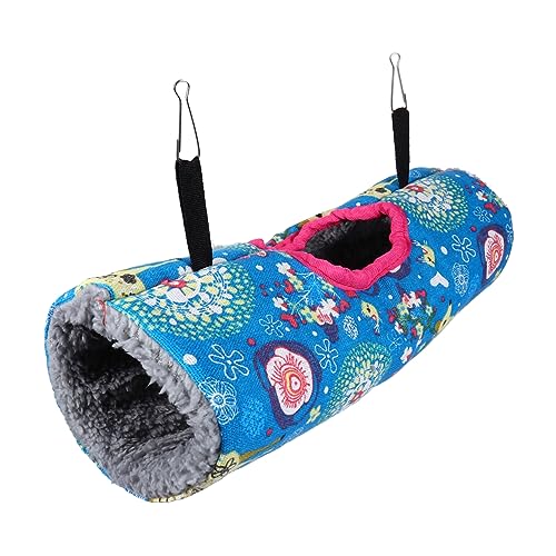 IMIKEYA Hamster Hängematte aus Weichem und Kuschelnest für Kleintiere Schlafplatz und Tunnelspielzeug im Käfig zu Befestigen Warm und Bequem IMIKEYA Hamster Hängematte aus Weichem und Kuschelnest für Kleintiere Schlafplatz und Tunnelspielzeug im Käfig zu Befestigen Warm und Bequem von IMIKEYA