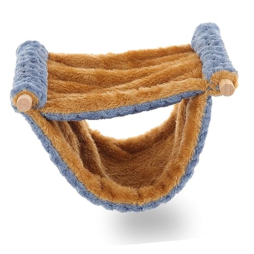 IMIKEYA Hamster Hängematte für Chinchillas Bequeme und Kuschelhöhle für Meerschweinchen und Kleine Haustiere Dekoratives Bett mit Kreativem Design für Käfige von IMIKEYA