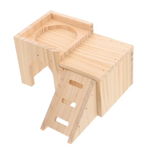IMIKEYA Holzhaus Für Hamster Aus Holz Als Spielzeug Und Versteck Für Zwerghamster Kleine Rennmäuse Und Mäuse Sicher Und Robust Für Dauerhafte Nutzung IMIKEYA Holzhaus Für Hamster Aus Holz Als Spielzeug Und Versteck Für Zwerghamster Kleine Rennmäuse Und Mäuse Sicher Und Robust Für Dauerhafte Nutzung von IMIKEYA