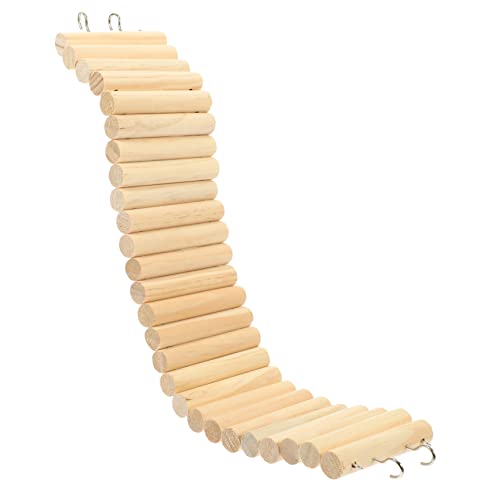 IMIKEYA Hamster Holzleiter Kletterspielzeug Für Kleine Haustiere Lange Bewegung Gleichgewicht Und Koordination Sicheren IMIKEYA Hamster Holzleiter Kletterspielzeug Für Kleine Haustiere Lange Bewegung Gleichgewicht Und Koordination Sicheren von IMIKEYA