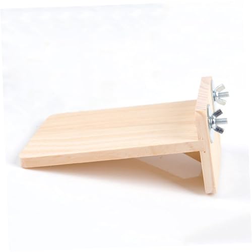 IMIKEYA Kleine Holzplattform Für Nager Sicheres Spielzeug Für Hamster Chinchillas Und Andere Kleintiere Einfach Zu Befestigen Aus Natürlichen Materialien Gefertigt Entspannen Und von IMIKEYA