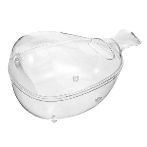 IMIKEYA Hamster Toilette Transparente Hamster Sand Badebox für Kleine Haustiere Käfigdekoration Design für Sand und Sicher für Hamster IMIKEYA Hamster Toilette Transparente Hamster Sand Badebox für Kleine Haustiere Käfigdekoration Design für Sand und Sicher für Hamster von IMIKEYA