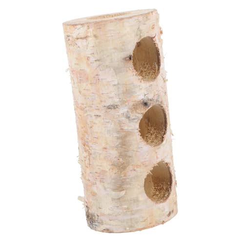 IMIKEYA Hamsterversteck aus Holz Tunnel für Kleintiere und Langlebig für Hamster Meerschweinchen und Rennmäuse Fördert Spielspaß und Langeweile Linderung IMIKEYA Hamsterversteck aus Holz Tunnel für Kleintiere und Langlebig für Hamster Meerschweinchen und Rennmäuse Fördert Spielspaß und Langeweile Linderung von IMIKEYA
