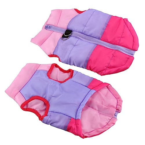 IMIKEYA Haustier Winterweste für Wasserdichtes und Atmungsaktives Design Rosé Warmhaltende Baumwollweste für und Sport im Herbst Winter IMIKEYA Haustier Winterweste für Wasserdichtes und Atmungsaktives Design Rosé Warmhaltende Baumwollweste für und Sport im Herbst Winter von IMIKEYA