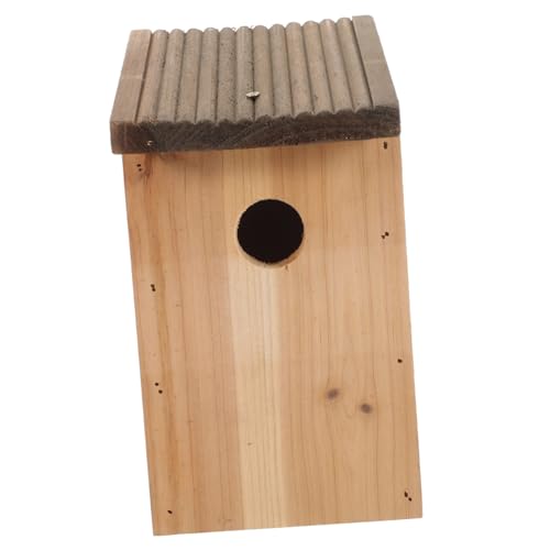 IMIKEYA Holz Vogelhaus Outdoor Nistkasten Für Dekoratives Vogelzubehör Für Garten Und Terrasse Geburtstagsgeschenk IMIKEYA Holz Vogelhaus Outdoor Nistkasten Für Dekoratives Vogelzubehör Für Garten Und Terrasse Geburtstagsgeschenk von IMIKEYA
