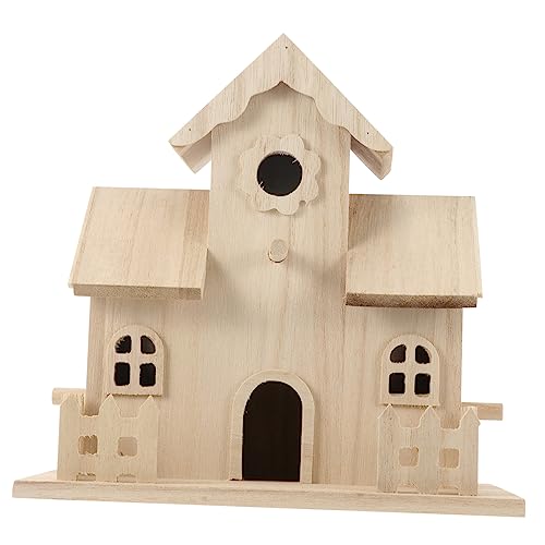 IMIKEYA Holz Vogelhaus für Haustiere Hängendes zur Dekoration im Garten aus Natürlichem Holz für Praktische Ergänzung IMIKEYA Holz Vogelhaus für Haustiere Hängendes zur Dekoration im Garten aus Natürlichem Holz für Praktische Ergänzung von IMIKEYA