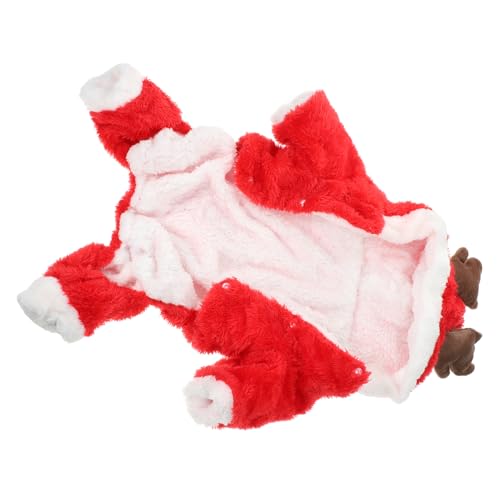 IMIKEYA Hoodie Für Wärmende Hundekleidung Für Weihnachten Cosplay Kostüm Für Welpen Und Katzen Roter Kapuzenpullover Für Haustiere IMIKEYA Hoodie Für Wärmende Hundekleidung Für Weihnachten Cosplay Kostüm Für Welpen Und Katzen Roter Kapuzenpullover Für Haustiere von IMIKEYA
