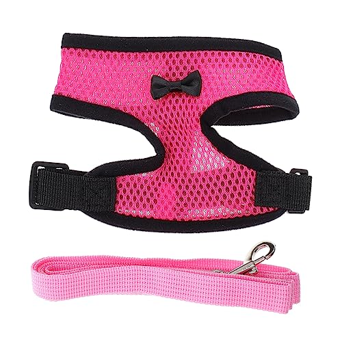IMIKEYA Hühnergeschirr mit Leine Einstellbares Atmungsaktives Design für Hühner und Kleine Haustiere Komfortable Bowknot Weste für Sicheres Training und IMIKEYA Hühnergeschirr mit Leine Einstellbares Atmungsaktives Design für Hühner und Kleine Haustiere Komfortable Bowknot Weste für Sicheres Training und von IMIKEYA