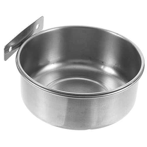 IMIKEYA Hundenapf für Haustiere Wasserdichter Futternapf mit Montageoption für Futter und Wasser im Käfig zu Reinigen und Hygienisch von IMIKEYA