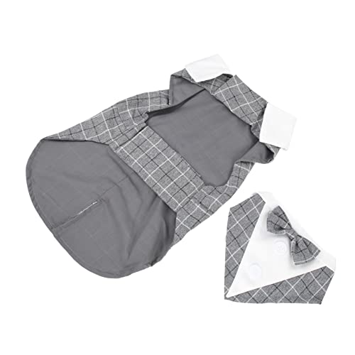 IMIKEYA Hundetuxedo Für Besondere Anlässe Eleganter Hochzeitsanzug Für Kleine Bequemes Und Stilvolles Outfit Für Partys Und Feierlichkeiten von IMIKEYA