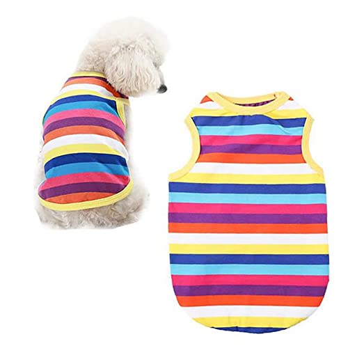 IMIKEYA Hundeweste Für Kleine Bedruckte Haustierweste Mit Streifen Dekorative Weste Für Haustiere S Farbenfrohes Design Für Stilvolle Auftritte IMIKEYA Hundeweste Für Kleine Bedruckte Haustierweste Mit Streifen Dekorative Weste Für Haustiere S Farbenfrohes Design Für Stilvolle Auftritte von IMIKEYA