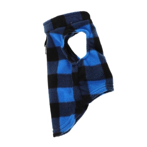 IMIKEYA Karierte Hundeweste Aus Fleece Ärmelloser Winter Pullover Für Kleine Bis Mittelgroße D Ring Leinenbefestigung Haustierkleidung XL von IMIKEYA