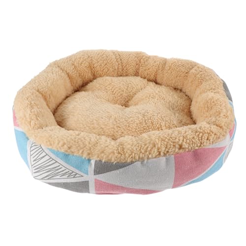 IMIKEYA Katzenbett Für Hauskatzen Donut Form Warmes Schlafbett Für Kleine Bis Mittelgroße Flauschige Katzenschlafunterlage Haustierbedarf Bequem IMIKEYA Katzenbett Für Hauskatzen Donut Form Warmes Schlafbett Für Kleine Bis Mittelgroße Flauschige Katzenschlafunterlage Haustierbedarf Bequem von IMIKEYA