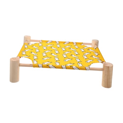 IMIKEYA Katzenhängematte Haustierbett Abnehmbar Und Waschbar Erhöhtes Schlafbett Für Katzen Und Kleine Haustiere Design Für Drinnen Und Draußen IMIKEYA Katzenhängematte Haustierbett Abnehmbar Und Waschbar Erhöhtes Schlafbett Für Katzen Und Kleine Haustiere Design Für Drinnen Und Draußen von IMIKEYA