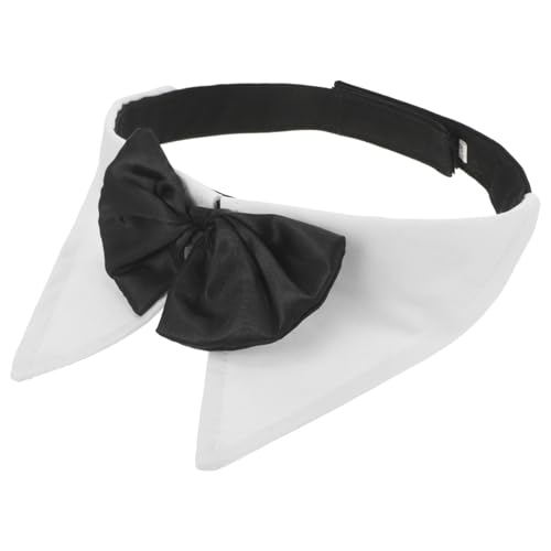 IMIKEYA Katzenhalsband Mit Schleife Verstellbar Hautfreundlich Festlich Für Haustiere Lm Für Partys Und Täglichen Gebrauch Atmungsaktiv Und Bequem von IMIKEYA