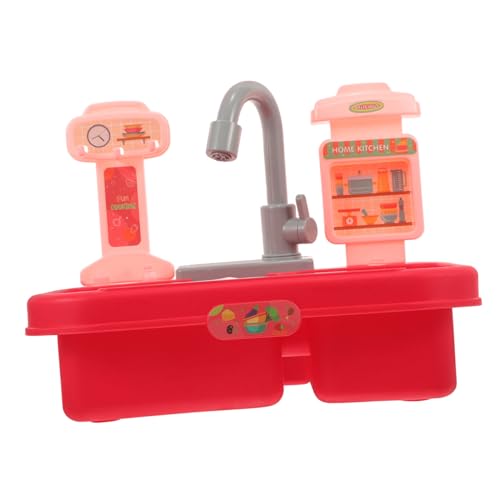 IMIKEYA Kleine Vogelbadewanne für Käfige Elektrische Badebox für Papageien und Sittiche Langlebig und Benutzerfreundlich für Komfortables Badeerlebnis Rote von IMIKEYA