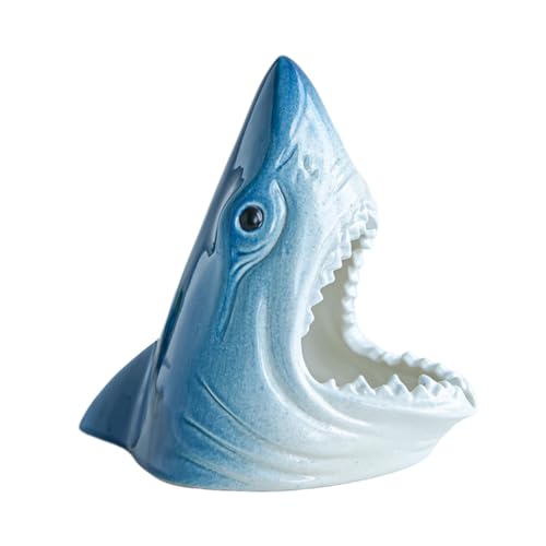 IMIKEYA Kreative Shark Head für Fischtanks Fischtankdekor Kompakt für Aquarien und Tischverzierungen Perfektes für Fischliebhaber IMIKEYA Kreative Shark Head für Fischtanks Fischtankdekor Kompakt für Aquarien und Tischverzierungen Perfektes für Fischliebhaber von IMIKEYA