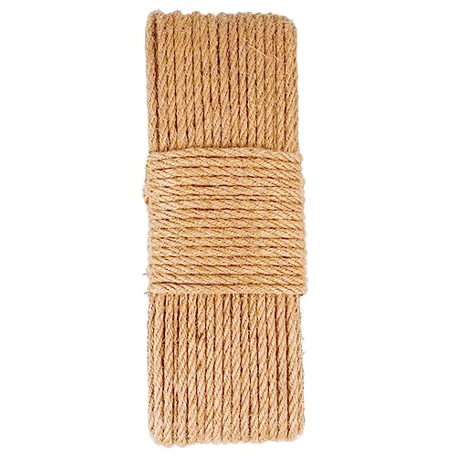 IMIKEYA Kreatives Hanfseil für Katzenkratzmöbel Austauschbares Verschleißresistentes Seil für DIY Projekte Katzenspielzeug und Möbeldekoration IMIKEYA Kreatives Hanfseil für Katzenkratzmöbel Austauschbares Verschleißresistentes Seil für DIY Projekte Katzenspielzeug und Möbeldekoration von IMIKEYA