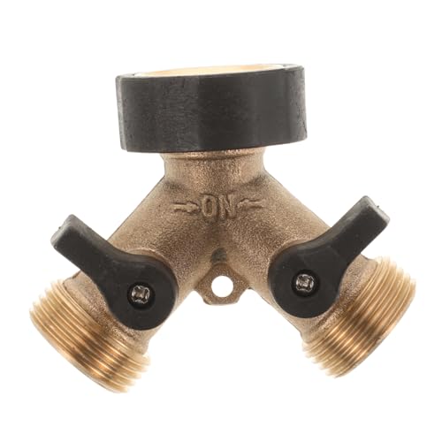 IMIKEYA Kupfer Splitter Adapter für Gartenschläuche Langlebiger Schlauchverteiler für Außenbereich Schlauchverbinder für Waschmaschinen Einfache Installation IMIKEYA Kupfer Splitter Adapter für Gartenschläuche Langlebiger Schlauchverteiler für Außenbereich Schlauchverbinder für Waschmaschinen Einfache Installation von IMIKEYA