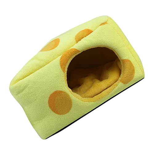 IMIKEYA Kuscheliges Hamsterbett aus Weichem Material Warmes Versteck für Kleine Haustiere Niedliches Cartoon Design für Hamster Meerschweinchen und Andere Kleintiere IMIKEYA Kuscheliges Hamsterbett aus Weichem Material Warmes Versteck für Kleine Haustiere Niedliches Cartoon Design für Hamster Meerschweinchen und Andere Kleintiere von IMIKEYA