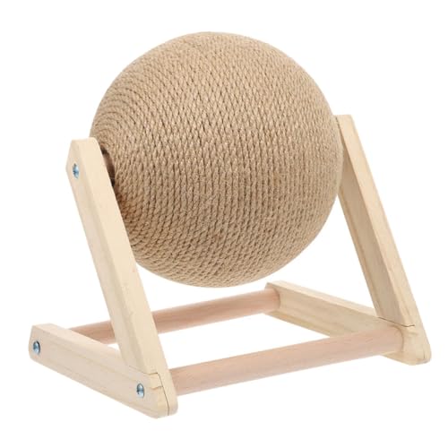 IMIKEYA Langlebiger Katzenkratzer Kratzball Kratzfestes Für Kätzchen Und Katzen Für Krallen Wetzen Großer Kratzbaum Für Indoor Katzen IMIKEYA Langlebiger Katzenkratzer Kratzball Kratzfestes Für Kätzchen Und Katzen Für Krallen Wetzen Großer Kratzbaum Für Indoor Katzen von IMIKEYA